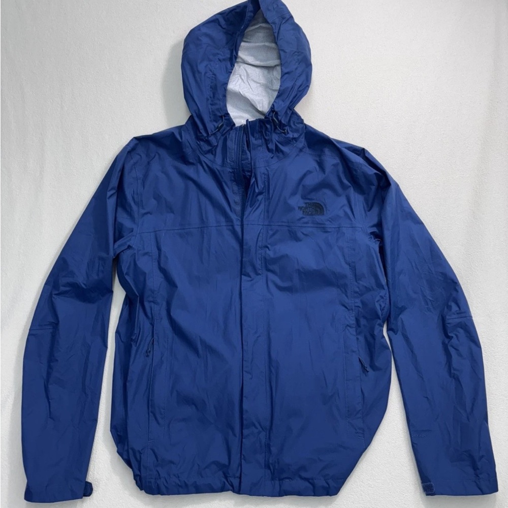 The North‎ Face Men’s Blue Hooded Jacket